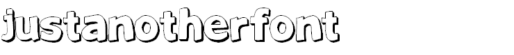 JustAnotherFont