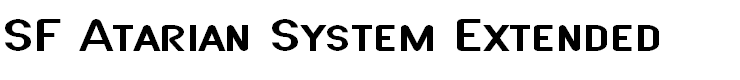 SF Atarian System Extended