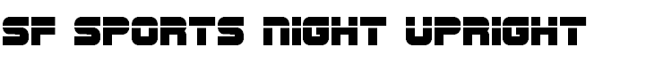 SF Sports Night Upright